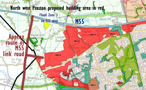 Preston Draft Master Plan - 5,000 new homes