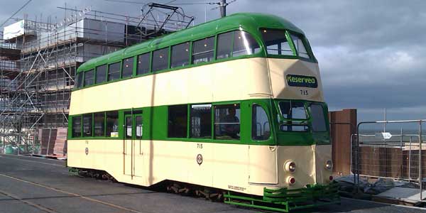 Blackpool balloon tram, made in preston