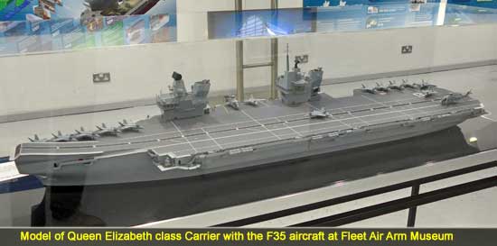 Queen Elizabeth class British Carrier with the F35 aircraft
