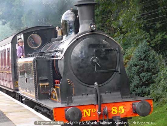 Tanker 85  Keighley & Worth Railway