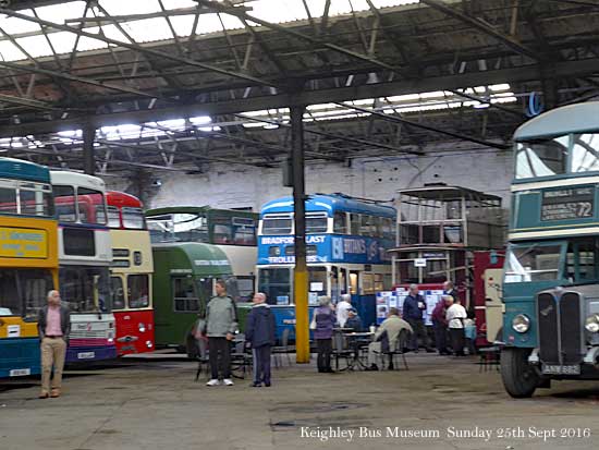 Keighley Bus Museum, Sept 2016