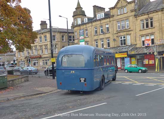 Keighley Bus Museum running bus