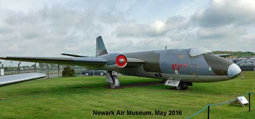 Canberra at Newark Air Museum May 2016
