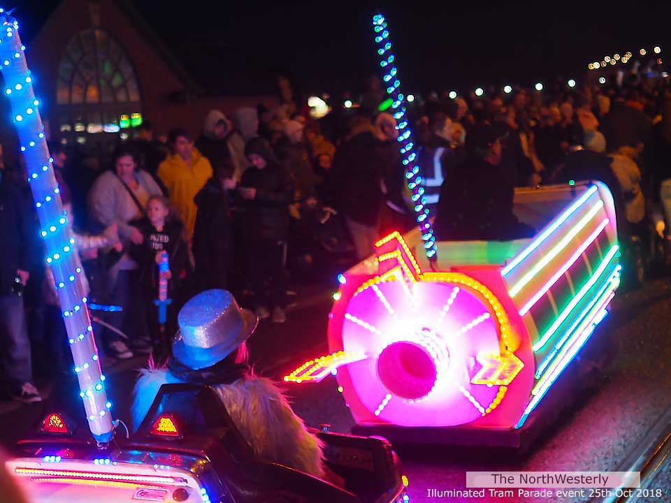 Blackpool Illuminated Tram Parade 25th October 2018