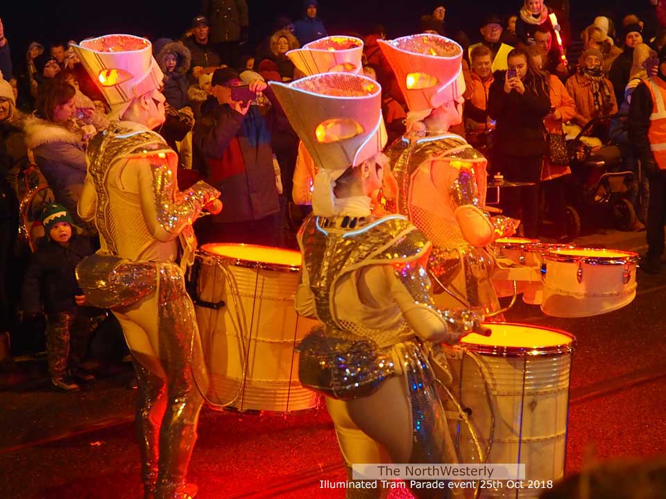 Blackpool Illuminated Tram Parade 25th October 2018