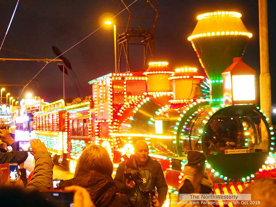 Blackpool Illuminated Tram Parade 25th October 2018