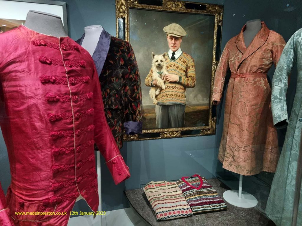 Manchester Art Gallery Prince Edward wearing Fair Isle in Dandy