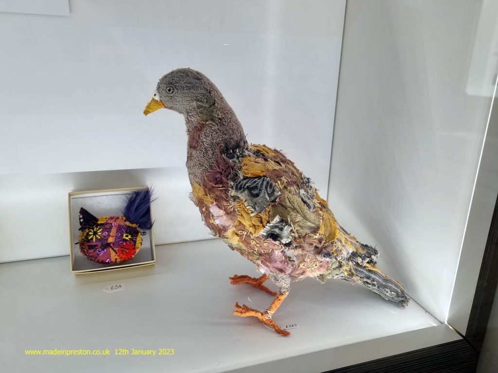 Crafted Pigeon in Manchester Art Gallery shop