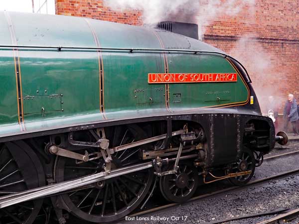 60009 Union of South Africa at Bury