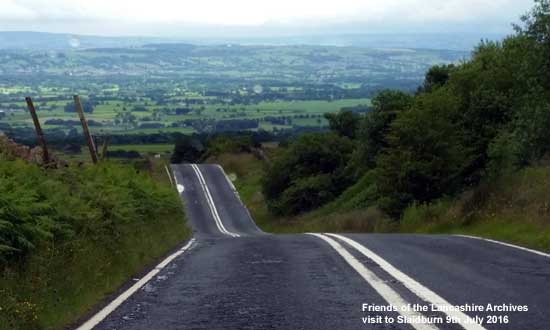 Route from Slaidburn to Clitheroe