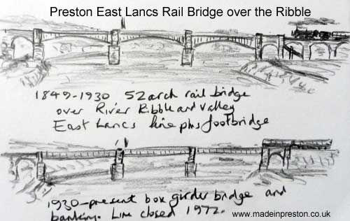 Preston East Lancs Railway Bridges, www.madeinpreston.co.uk
