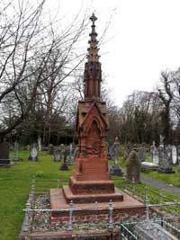 St Annes Lifeboat crew  grave at Lytham