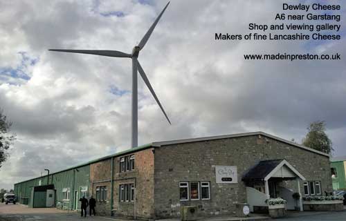 Dewlay Cheesemakers near Garstang, Lancashire Cheese