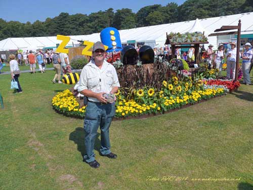 Preston Council Gold Medal display at RHS Tatton 2014