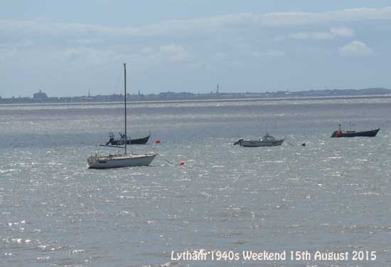 looking across to Southport. Lytham 1940s Weekend 2015