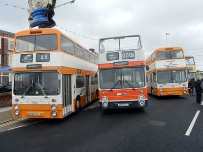 Blackpool Totally Transport 2013 Greater Manchester buses