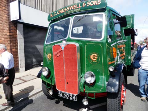 Smart AEC truck at Fleetwood Tram Sunday