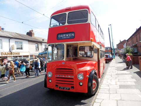 Darwen Transport, Leyland Bus at Fleetwood Tram Sunday 2012