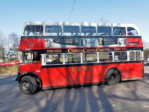 ex BBMS bus at Kirkby Stephen Rally