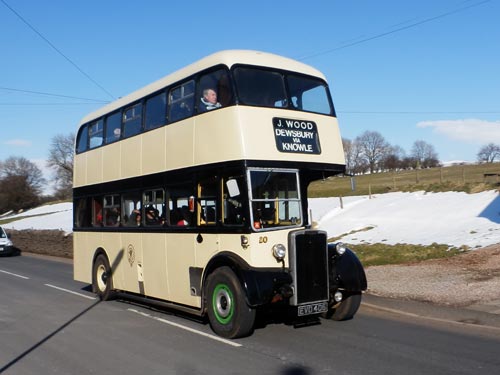 tidy Dewsbury old Leyland bus