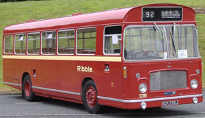 Ribble single decker to Cleveleys via Poulton