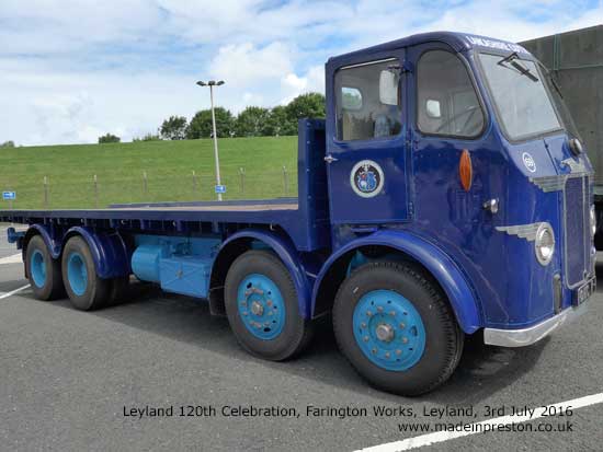 Leyland Society and Leyland Trucks 120th celebration 3rd July 2016