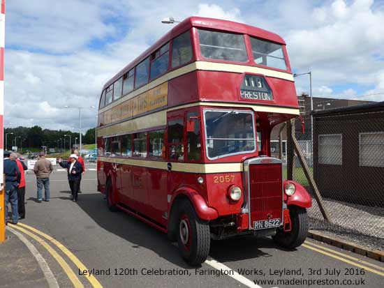 Leyland Society and Leyland Trucks 120th celebration 3rd July 2016