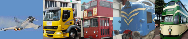 Made in Preston, aircraft, trucks, buses, train locos, trams