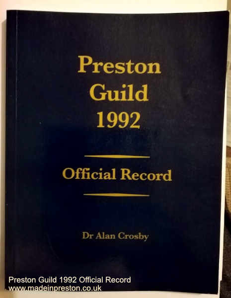 Preston Guild Official Record 1992