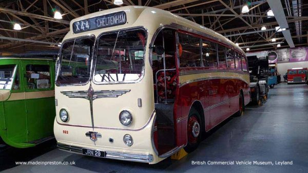 ex-Ribble, Leyland Burlingham Seagull  JRN29  bus 963