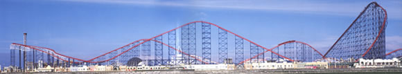 Blackpool Pleasure Beach - the Big One