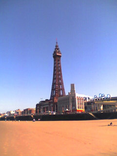 Blackpool Tower from Central