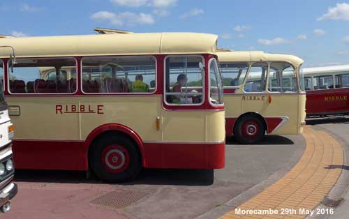 Ribble Vehicle Preservation Group Morecambe Running Day 29th May 2016