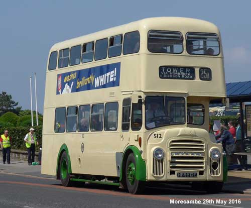 Ribble Vehicle Preservation Group Morecambe Running Day 29th May 2016