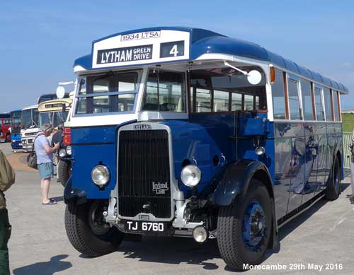 Ribble Vehicle Preservation Group Morecambe Running Day 29th May 2016