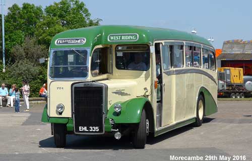 Ribble Vehicle Preservation Group Morecambe Running Day 29th May 2016