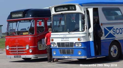 Ribble Vehicle Preservation Group Morecambe Running Day 29th May 2016