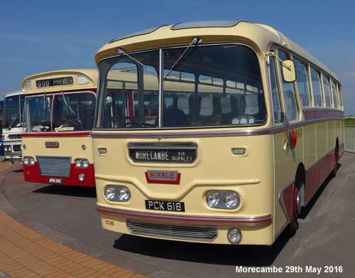 Ribble Vehicle Preservation Group Morecambe Running Day 29th May 2016