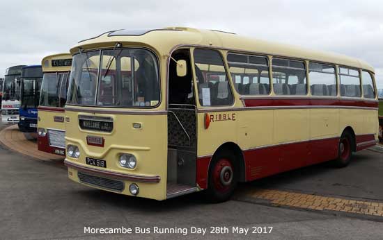 Ribble Vehicle Preservation Group Morecambe Running Day 29th May 2017