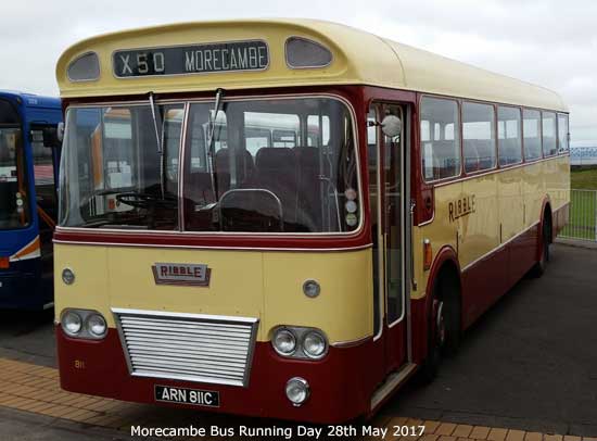 Ribble Vehicle Preservation Group Morecambe Running Day 29th May 2017