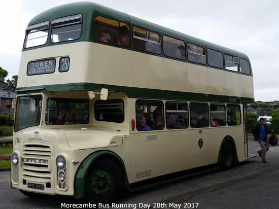Ribble Vehicle Preservation Group Morecambe Running Day 29th May 2017
