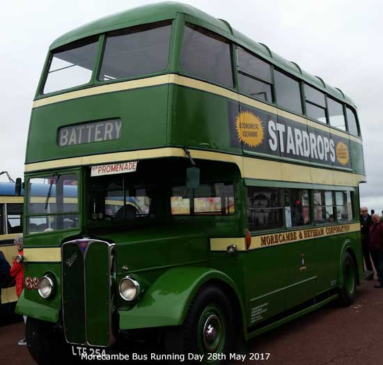 Ribble Vehicle Preservation Group Morecambe Running Day 29th May 2017