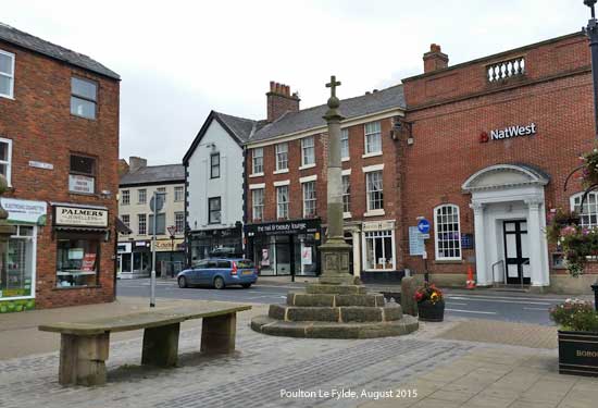 Stocks and Fish Slab, Poulton Le Fylde