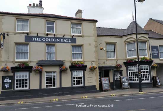 The Golden Ball, Poulton Le Fylde