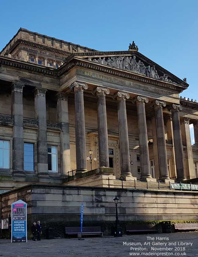 The Harris, Museum, Art Gallery and Library, Preston.  November 2018