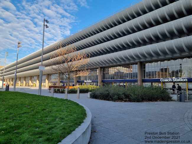 Preston Bus Station December 2021