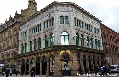 Former Booths Store in Preston