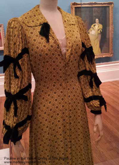 Harris Museum Pauline in the Yellow Dress
