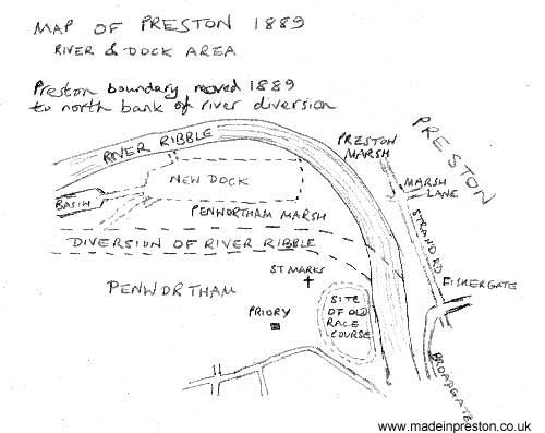 Preston Dock river diversion