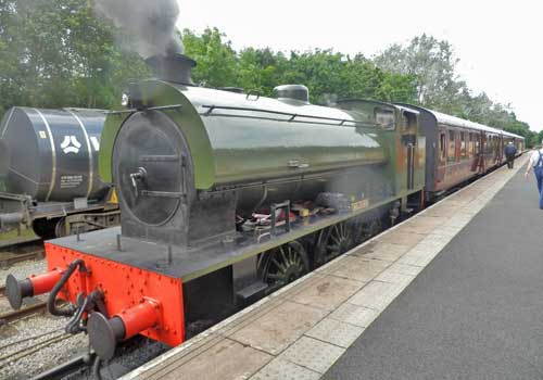 Catch the train at the Ribble Steam Railway Preston
